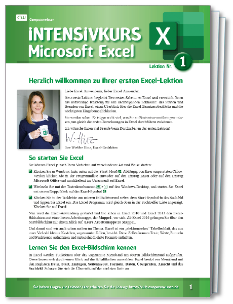 Intensivkurs Microsoft Excel
