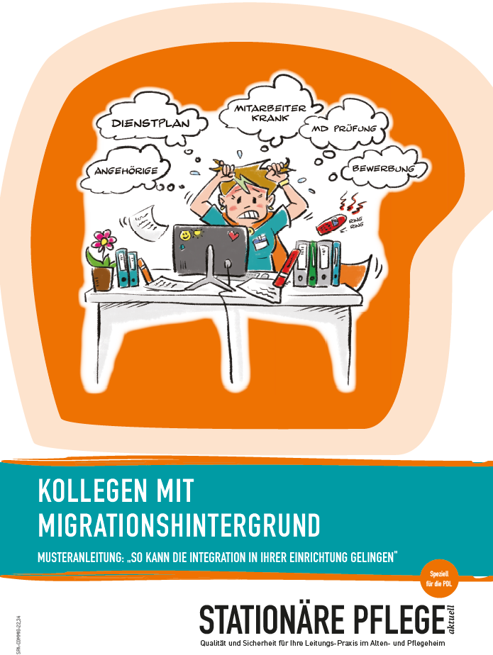 Kollegen mit Migrationshintergrund - Musteranleitung: "So kann die Integration in Ihrer Einrichtung gelingen"